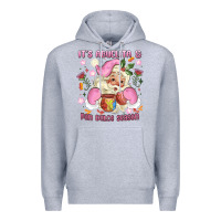 Heather Grey its abuelita and pan dulce season mexican santa Premium Hoodie - MaliasSmallBusiness