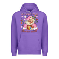 Purple its abuelita and pan dulce season mexican santa Premium Hoodie - MaliasSmallBusiness