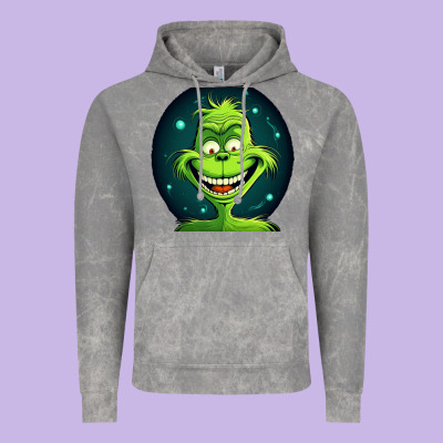 Grinch Vintage Hoodie Designed By Unal Design