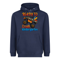 Navy ready to crush kindergarten Heavyweight Hoodie - Jasminsmagicworld