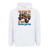 White ready to crush kindergarten Heavyweight Hoodie - Jasminsmagicworld