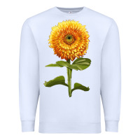 White gummy bear sunflower Premium Sweatshirt - LillyAllenDesigns