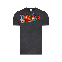 Vintage Black American teacher Vintage Tee - texasbilliewilder