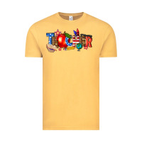 Vintage Mustard American teacher Vintage Tee - texasbilliewilder