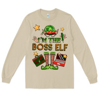 Mushroom im the boss elf Long Sleeve Tee - FaDigitalArtStudio
