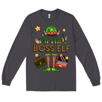 Smoke im the boss elf Long Sleeve Tee - FaDigitalArtStudio