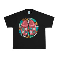 Black western crocin Urban Heavy Tee - texasbilliewilder