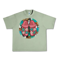 Oil Green western crocin Urban Heavy Tee - texasbilliewilder