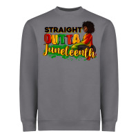 Storm Straight outta Juneteenth Heavyweight Sweatshirt - RanaPortraitStore