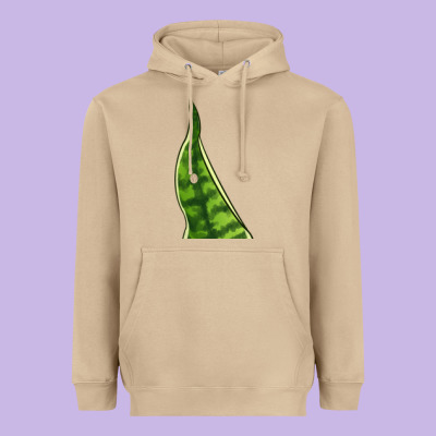 Snake Plant Heavyweight Hoodie Designed By Lillyallendesigns