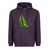 Plum Snake Plant Heavyweight Hoodie - LillyAllenDesigns
