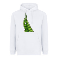 White Snake Plant Heavyweight Hoodie - LillyAllenDesigns
