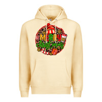 Pina Colada merry leopard merry christmas Premium Hoodie - MaliasSmallBusiness