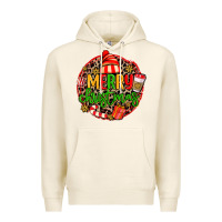 Tofu merry leopard merry christmas Premium Hoodie - MaliasSmallBusiness