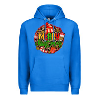 True Royal merry leopard merry christmas Premium Hoodie - MaliasSmallBusiness