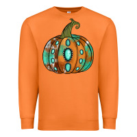 Carrot western cowhide turquoise pumpkin Premium Sweatshirt - Jasminsmagicworld