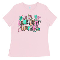 Bubblegum Pink oncology nurse Ladies Tee - AdoDesignShop