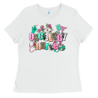 White oncology nurse Ladies Tee - AdoDesignShop