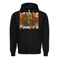 Black faith hope love cross Zipper Hoodie - JahusDesignShop