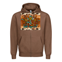 Chestnut faith hope love cross Zipper Hoodie - JahusDesignShop