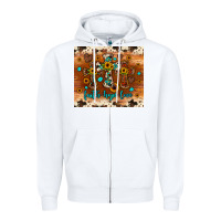 White faith hope love cross Zipper Hoodie - JahusDesignShop