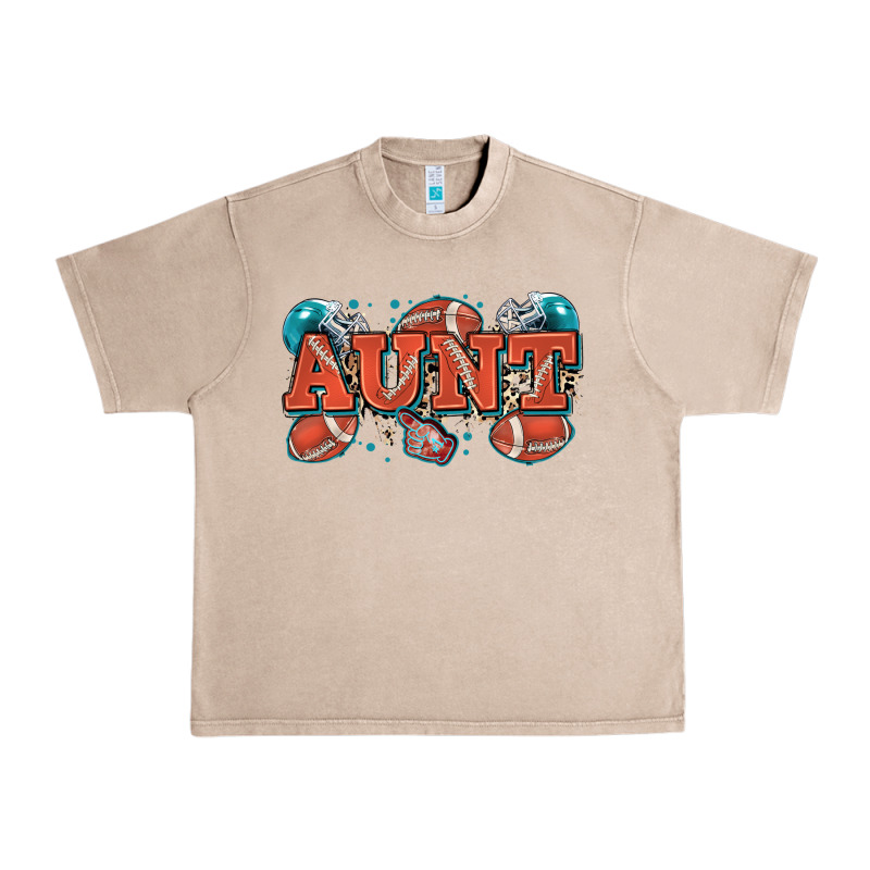 Aunt American Football Urban Heavy Tee by Zillion Design Studio | Teevron