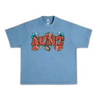 Pebble Blue aunt American football Urban Heavy Tee - Zillion Design Studio