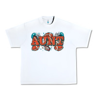 White aunt American football Urban Heavy Tee - Zillion Design Studio