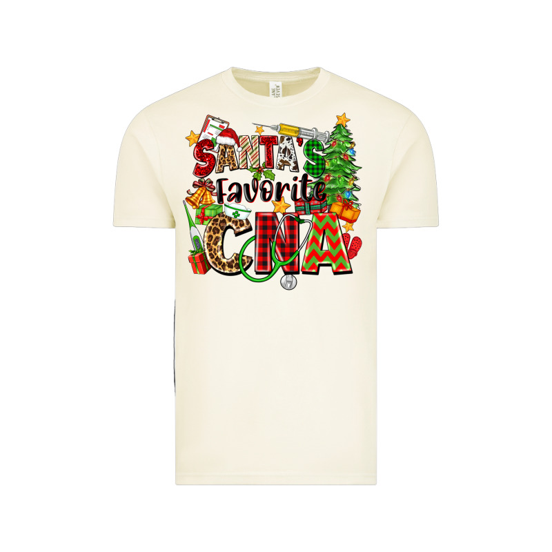 Santa's Favorite Cna Vintage Tee by Zillion Design Studio | Teevron