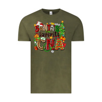 Vintage Olive santa's favorite cna Vintage Tee - Zillion Design Studio