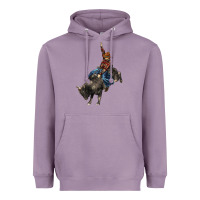 Lavender western rodeo bullfighter Heavyweight Hoodie - BarkalooDesign