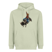 Matcha western rodeo bullfighter Heavyweight Hoodie - BarkalooDesign