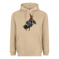 Mushroom western rodeo bullfighter Heavyweight Hoodie - BarkalooDesign