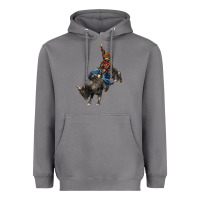 Storm western rodeo bullfighter Heavyweight Hoodie - BarkalooDesign