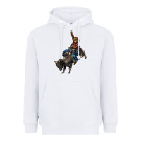 White western rodeo bullfighter Heavyweight Hoodie - BarkalooDesign