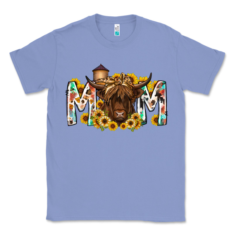 Mom Highland Cow Classic Tee by RacoonDesign | Teevron