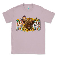 Lilac mom highland cow Classic Tee - RacoonDesign