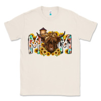 Natural mom highland cow Classic Tee - RacoonDesign