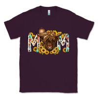 Plum mom highland cow Classic Tee - RacoonDesign