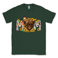 Sports Green mom highland cow Classic Tee - RacoonDesign