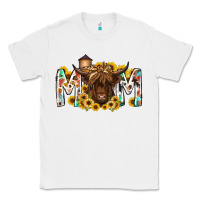 White mom highland cow Classic Tee - RacoonDesign