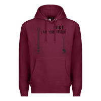 Burgundy uke i'm your father Premium Hoodie - Bettercallsaul