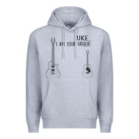 Heather Grey uke i'm your father Premium Hoodie - Bettercallsaul