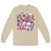 Mushroom nurse cancer Long Sleeve Tee - AdoDesignShop