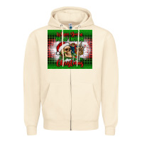 Sandshell when you’re dead inside but it's christmas tumbler Zipper Hoodie - BundleAndBundleShop