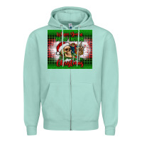 When You’re Dead Inside But It's Christmas Tumbler Zipper Hoodie | Teevron
