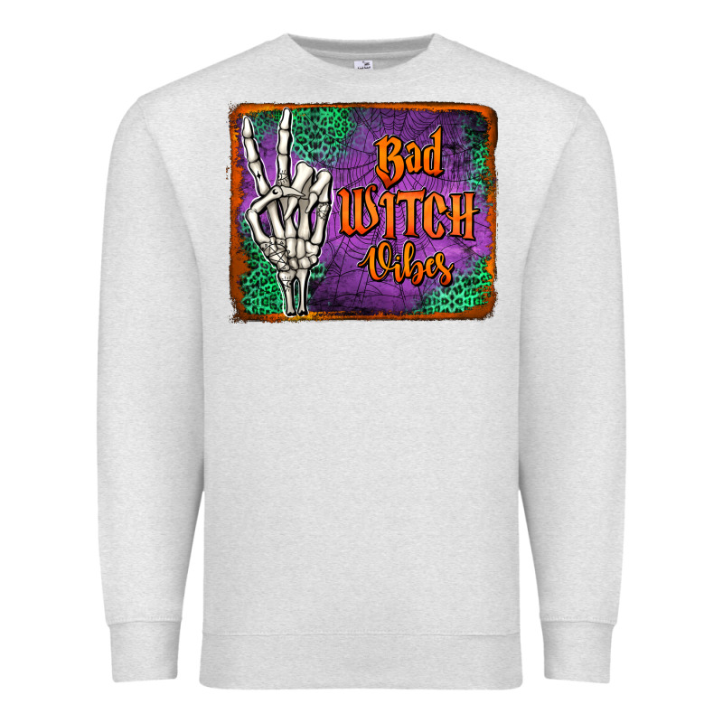 Bad Witch Vibes Premium Sweatshirt by Jasminsmagicworld | Teevron