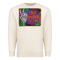 Sandshell bad witch vibes Premium Sweatshirt - Jasminsmagicworld