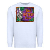 White bad witch vibes Premium Sweatshirt - Jasminsmagicworld