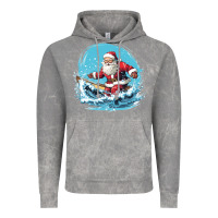 Cloud Rock happy santa Vintage Hoodie - Unal Design